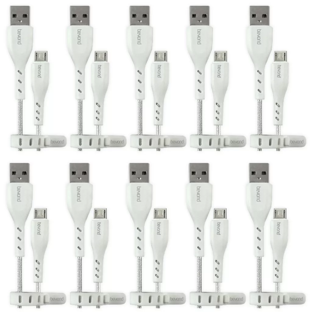کابل تبدیل USB به MicroUSB بیاند مدل BUM-401  FAST CHARGE  طول 1 متر بسته ده عددی
