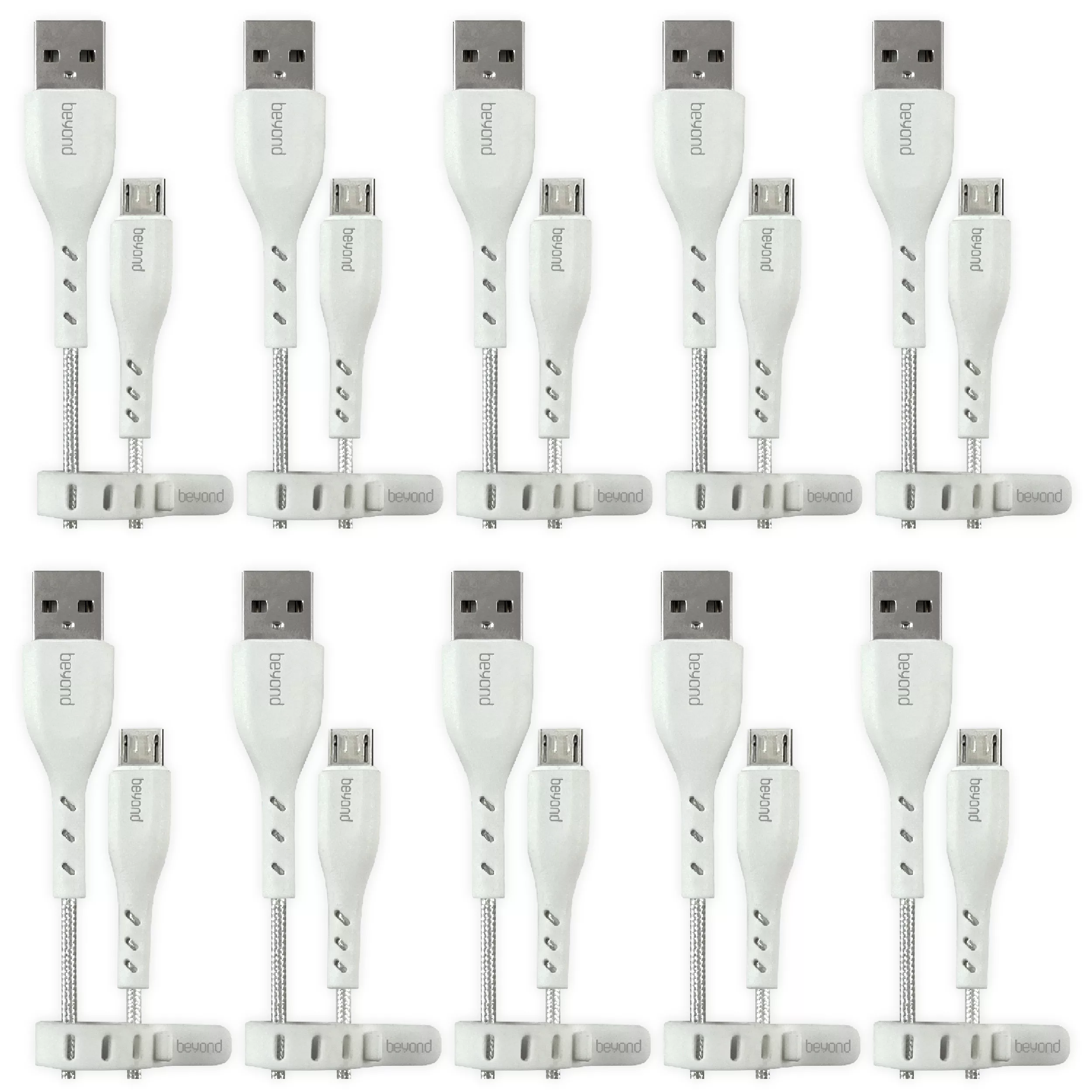 کابل تبدیل USB به MicroUSB بیاند مدل BUM-401  FAST CHARGE  طول 1 متر بسته ده عددی