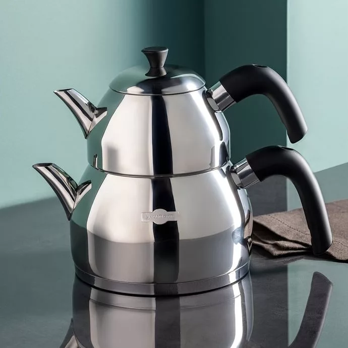 ست کتری و قوری مادام کوکو مدل Monreale Teapot set - large گنجایش کتری 2 لیتر گنجایش قوری 1 لیتر
