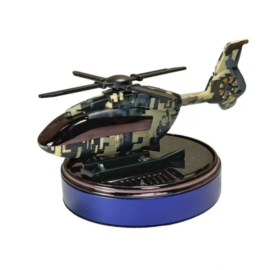 خوشبوکننده ماشین خورشیدی طرح هلیکوپتر کد۰۰۹