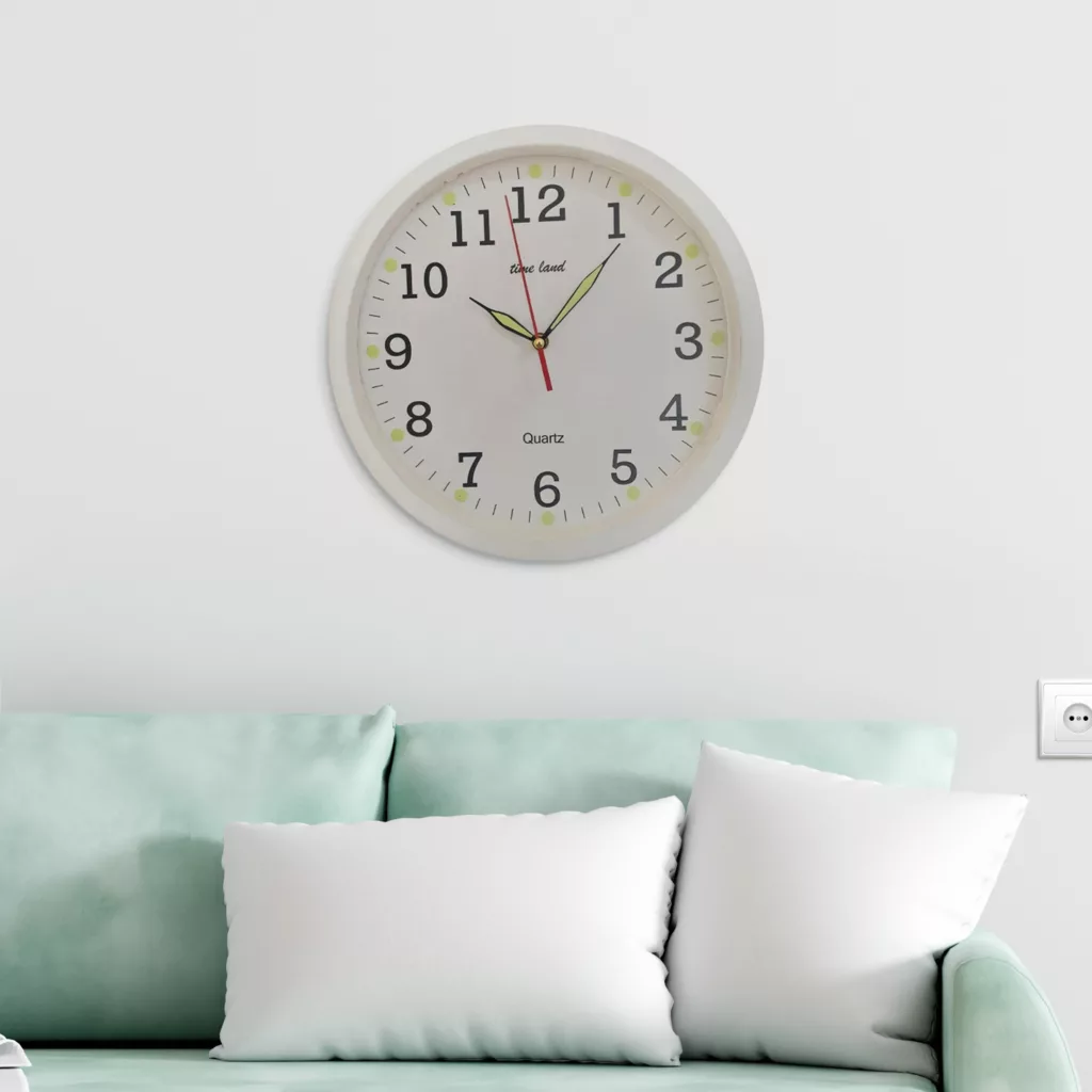 ساعت دیواری تایم لند مدل شبنما کد 402111