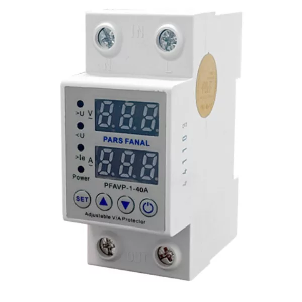 محافظ ولتاژ پارس فانال مدل ۴۰ آمپر تکفاز