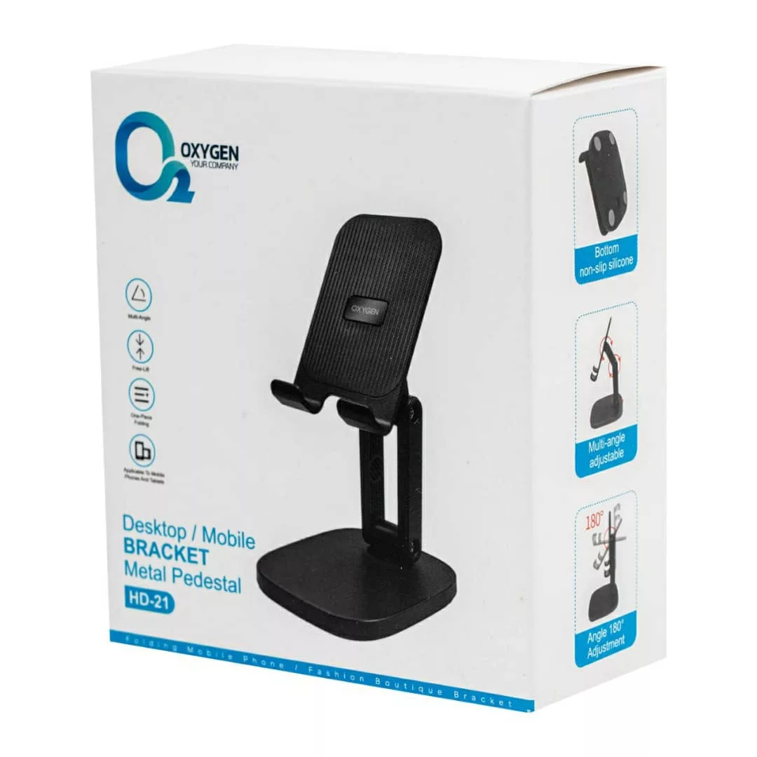 پایه نگهدارنده گوشی موبایل و تبلت اکسیژن مدل HD21