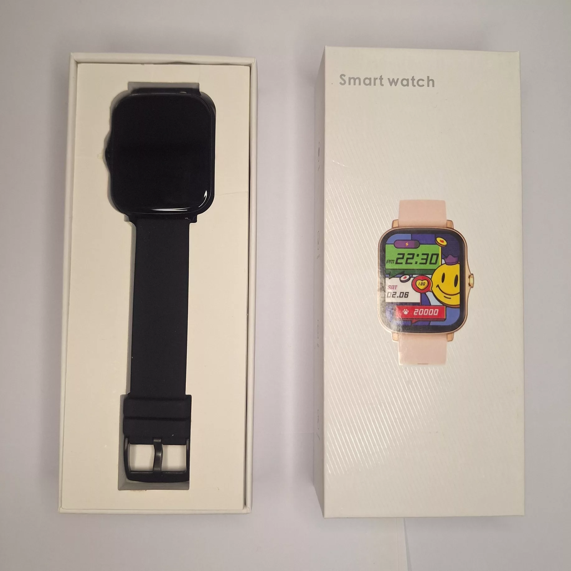 ساعت هوشمند 1.7 اینچی مدل Y20 pro با بند سیلیکونی