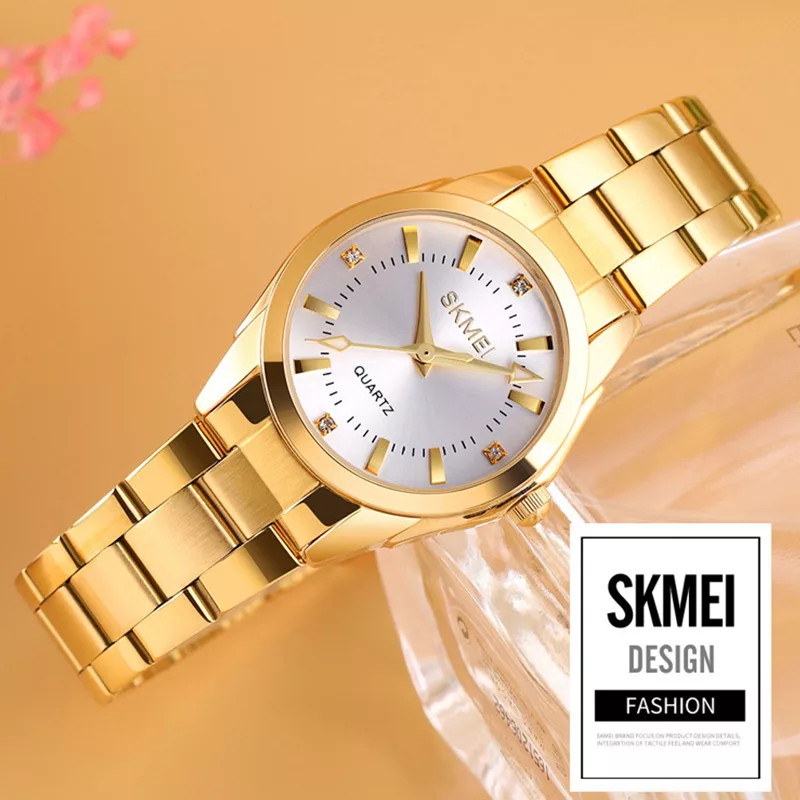 ساعت مچی عقربه ای زنانه اسکمی مدل 1620GD