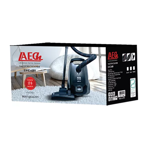 جاروبرقی 2600 وات لایق مدل LVC-480