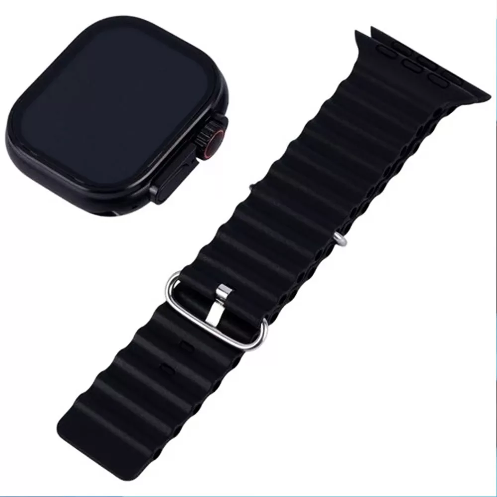 ساعت هوشمند 40 میلی متری مدل T800 Ultra3 بندسیلیکون