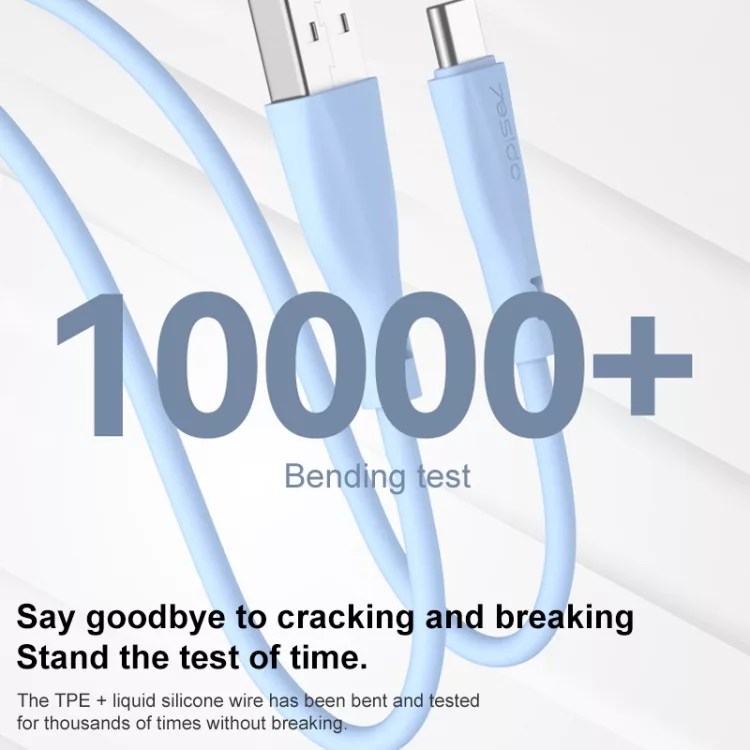 کابل تبدیل USB به USB-C یسیدو مدل CA119 طول 1 متر