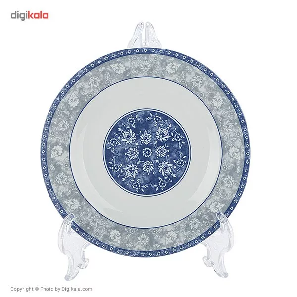 سرویس 28 پارچه چینی زرین ایران سری ایتالیا اف طرح اصفهان درجه یک