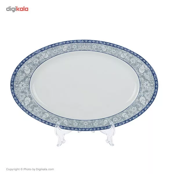 سرویس 28 پارچه چینی زرین ایران سری ایتالیا اف طرح اصفهان درجه یک