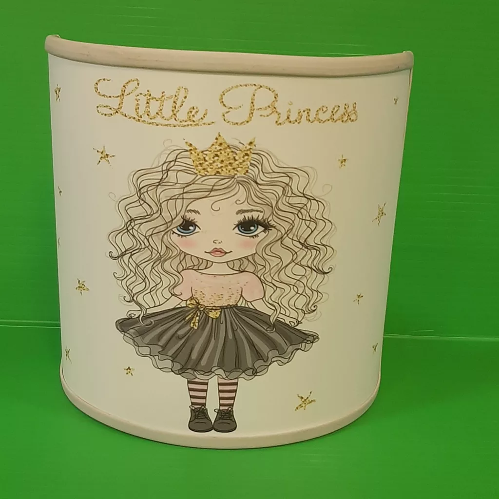 چراغ خواب اتاق کودک مدل دختر موفرفری کد D-102