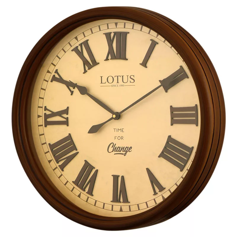 ساعت دیواری لوتوس کد W-255
