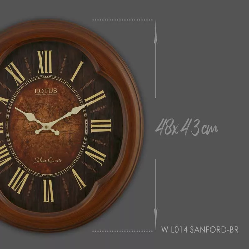 ساعت دیواری لوتوس مدل L014 SANFORD