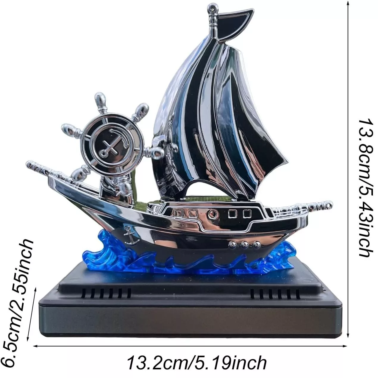 خوشبوکننده خودرو خورشیدی مدل کشتی