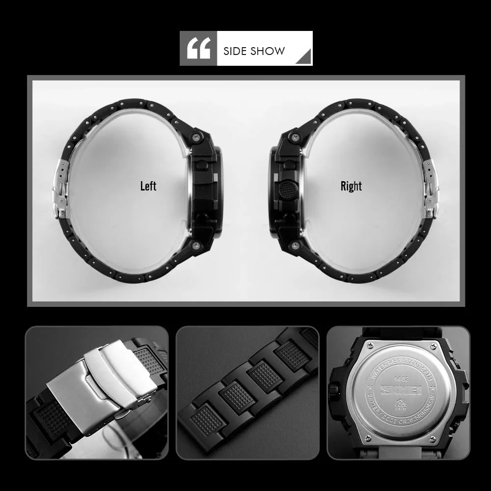 ساعت مچی عقربه ای اسکمی مدل 1452