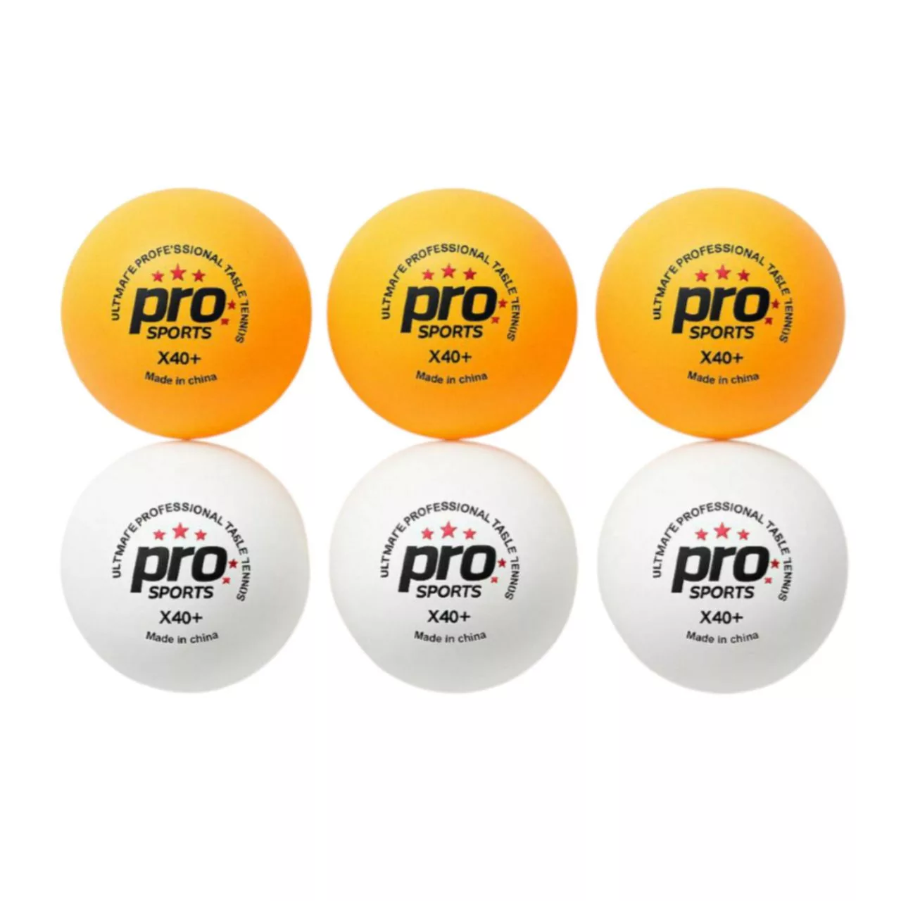 توپ پینگ پنگ پرو اسپورتز مدل PRO-2025 بسته 60 عددی