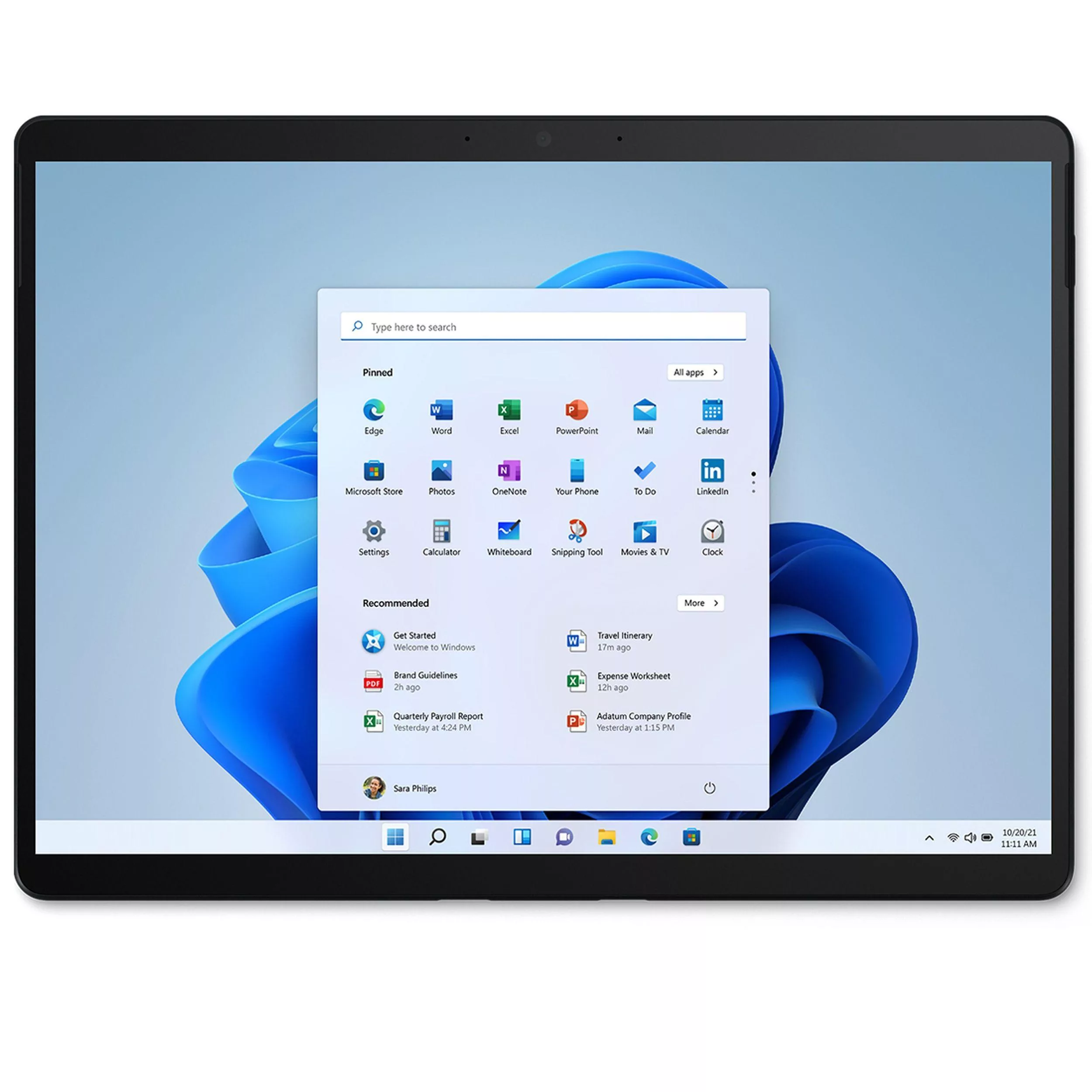 تبلت 13 اینچی مایکروسافت مدل Surface Pro 8-i7 1185G7 ظرفیت 512 گیگابایت و 16 گیگابایت رم