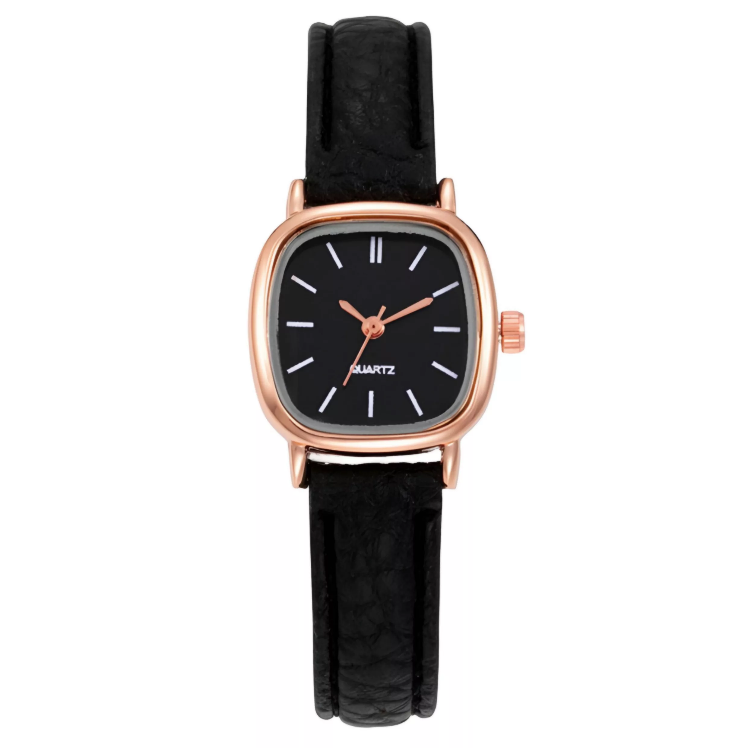 ساعت مچی عقربه ای زنانه مدل کلاسیک بند چرم کد 3