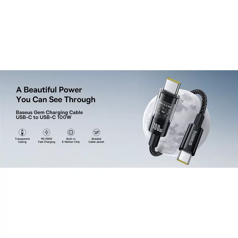 کابل USB-C بیسوس مدل CB092 طول 1 متر