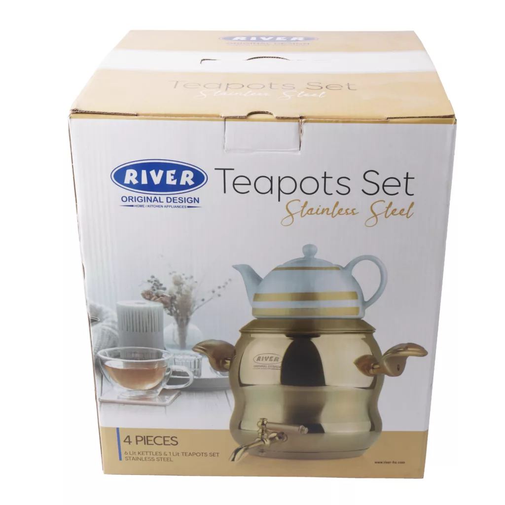 ست کتری و قوری ریور کد 2156