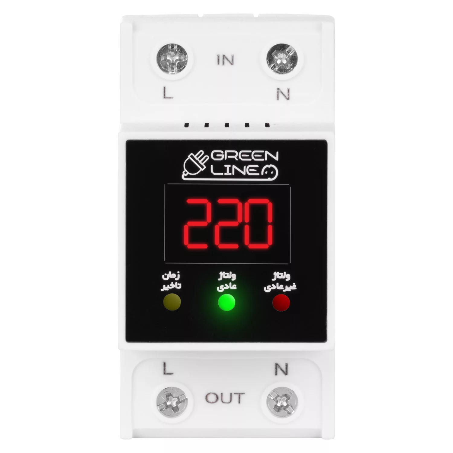 محافظ ولتاژ گرین لاین مدل GLP300D