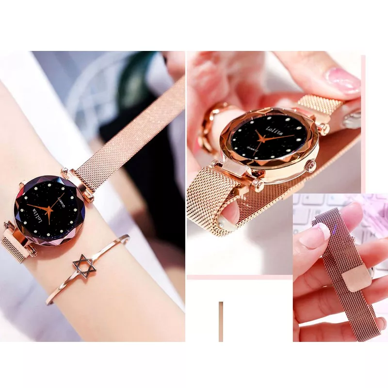 ساعت مچی عقربه ای زنانه لولیتا مدل لوکس کد 2413r