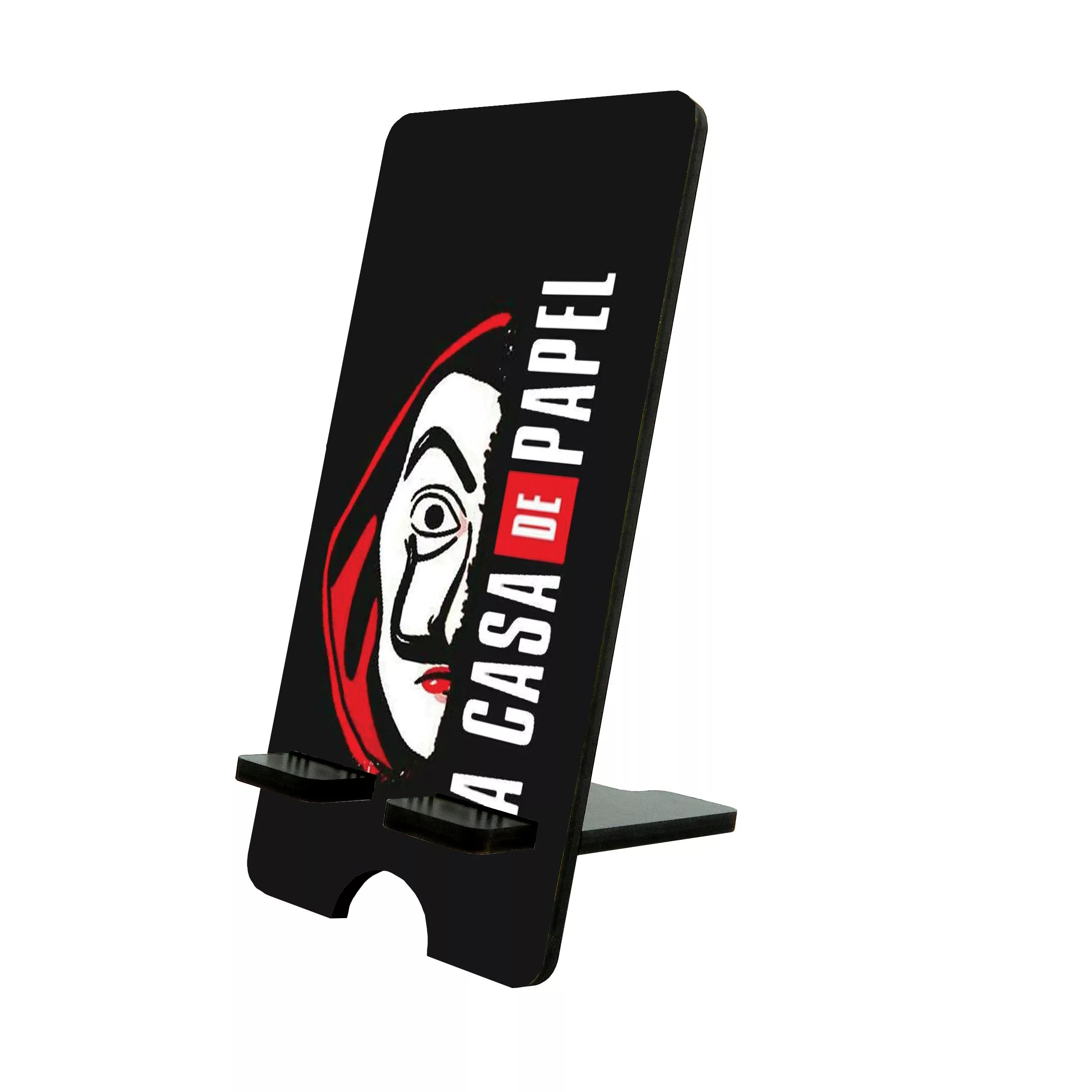 پایه نگهدارنده گوشی موبایل و تبلت طرح سریال خانه کاغذی کد 2824376