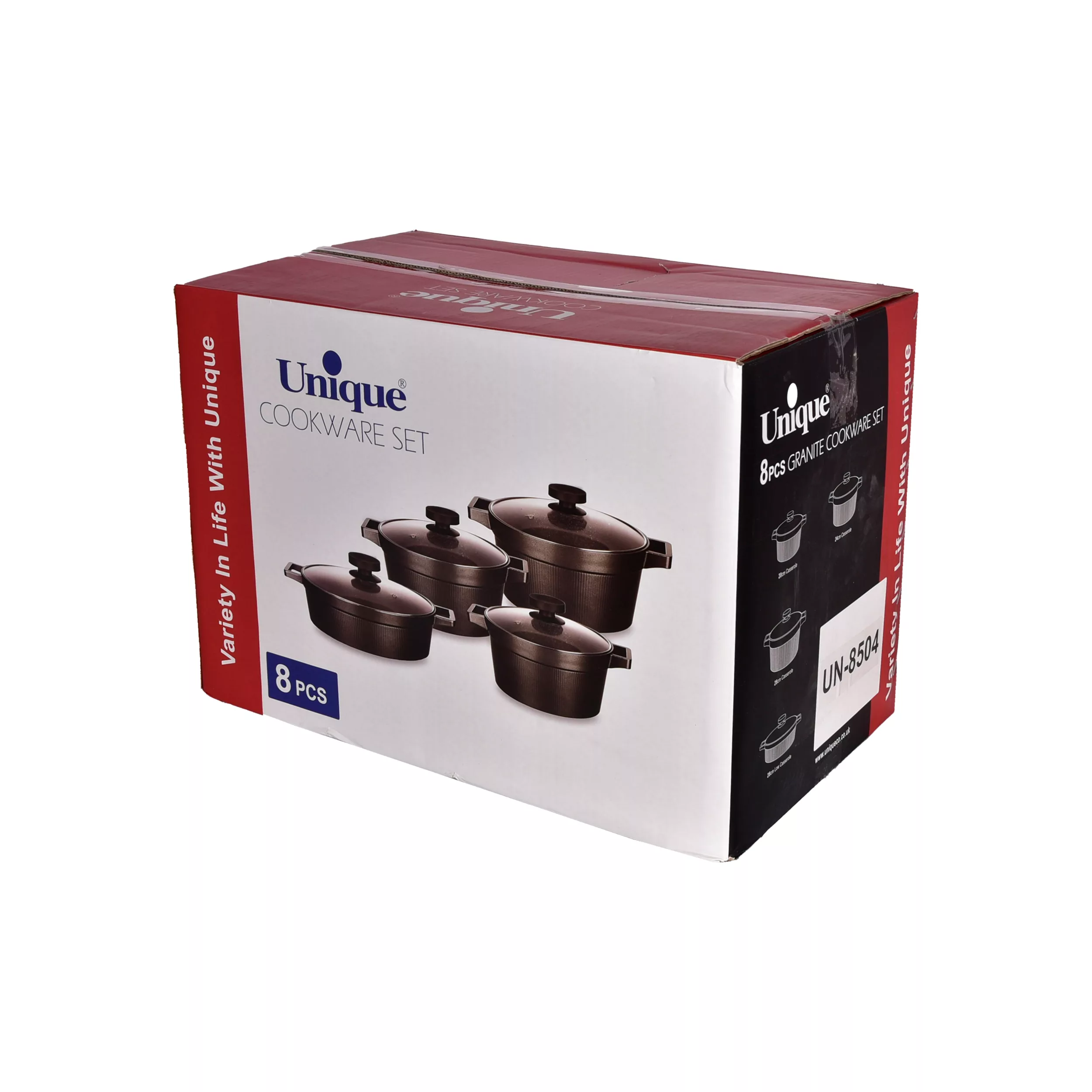 سرویس پخت و پز 8 پارچه یونیک مدل دیاموند کد 8500