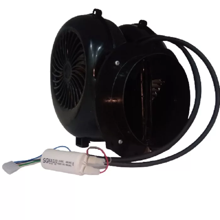 فن دمنده مدل حلزونی دوسر شفت