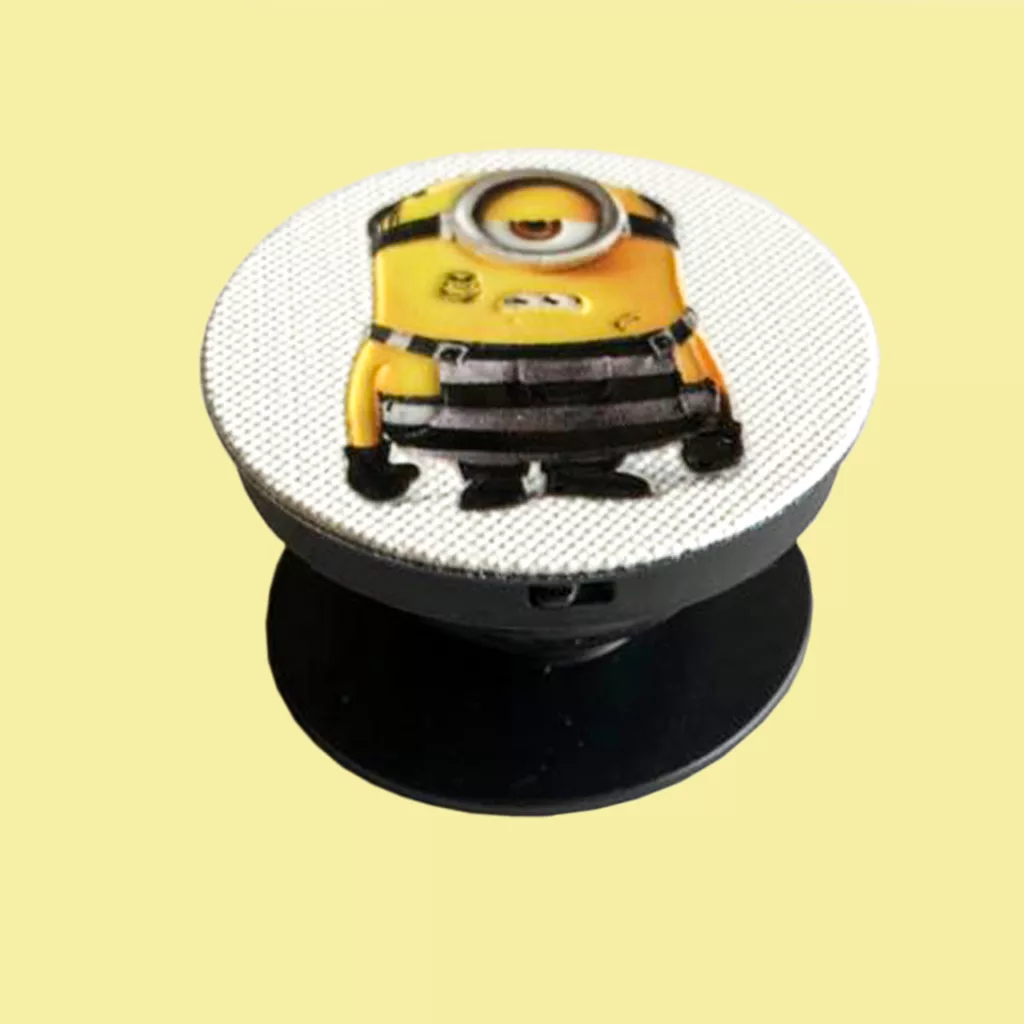 پایه نگهدارنده گوشی موبایل پاپ سوکت مدل مینیون STl03