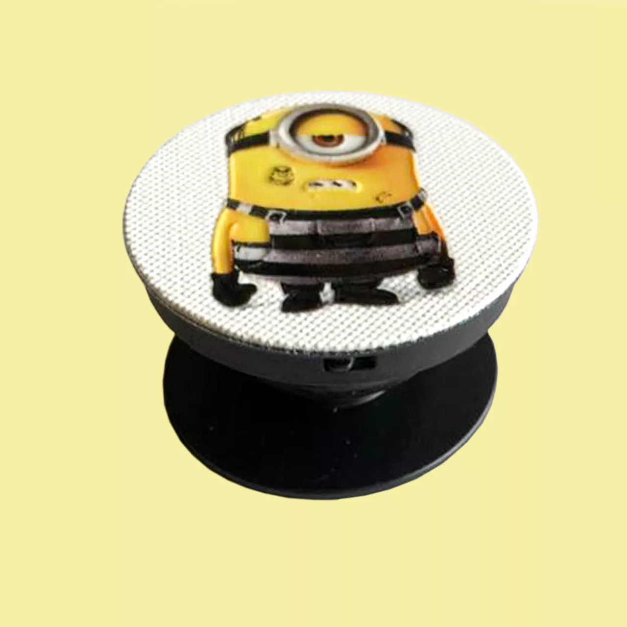 پایه نگهدارنده گوشی موبایل پاپ سوکت مدل مینیون STl03