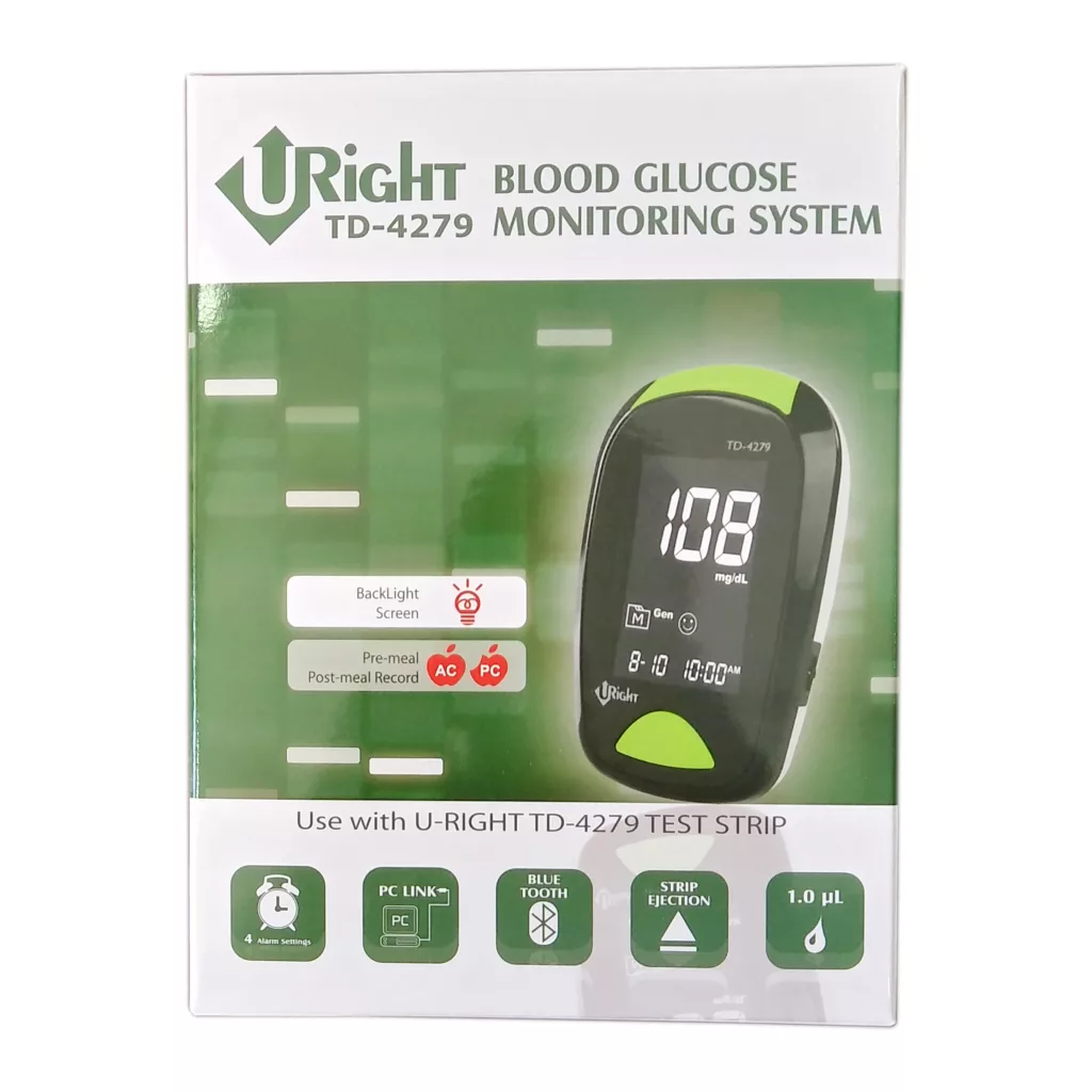 دستگاه تست قند خون یورایت مدل TD4279