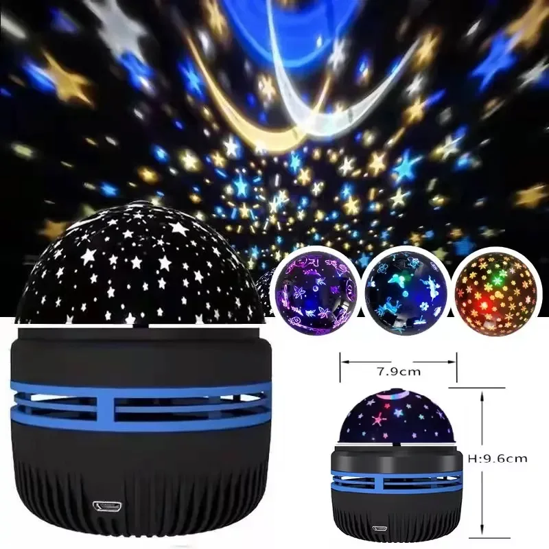 چراغ خواب اتاق کودک مدل LED MINI STAR LIGHT طرح کهکشانی