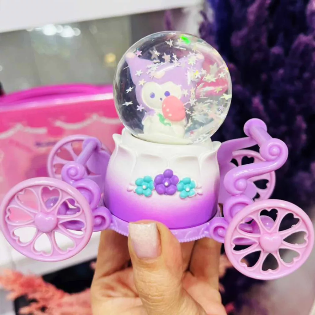 چراغ خواب اتاق کودک مدل گوی کالسکه ای کرومی