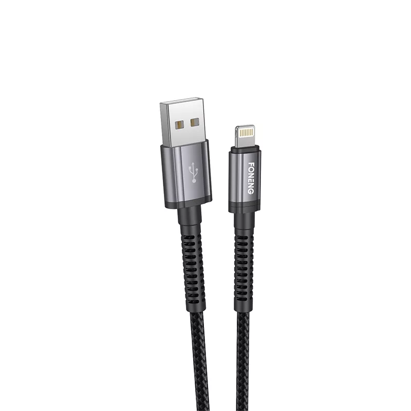 کابل تبدیل USB به Lightning فوننگ مدل X83 FAST CHARGE طول 1 متر