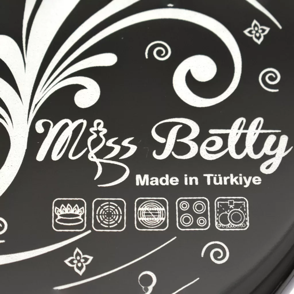 ست کتری و قوری میس بتی مدل Royal - siyah