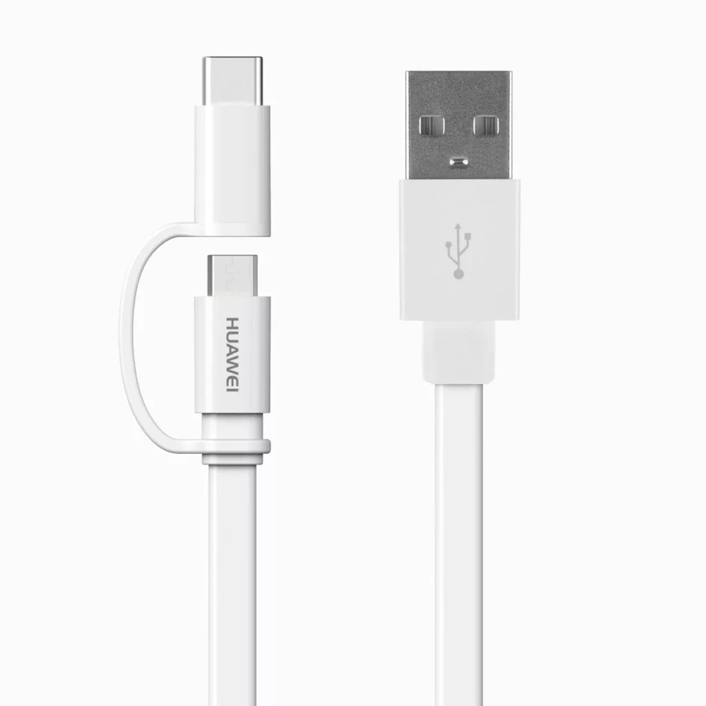 کابل تبدیل USB به USB-C / MicroUSB هوآوی مدل AP55S  طول 1.5 متر