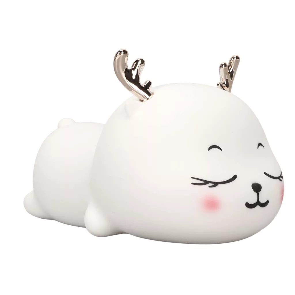 چراغ خواب کودک مدل سیلیکونی طرح خرگوش کد 1-2