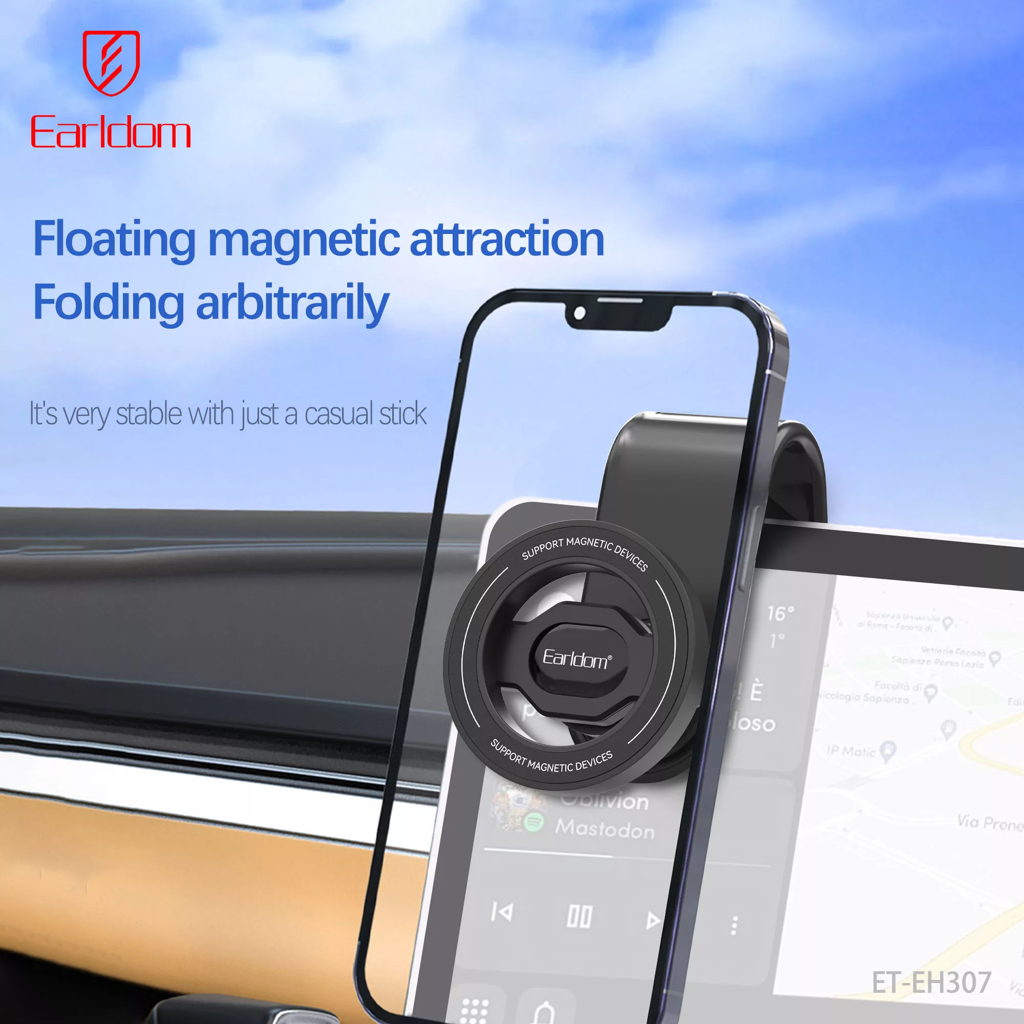 پایه نگهدارنده گوشی موبایل ارلدام مدل EH307