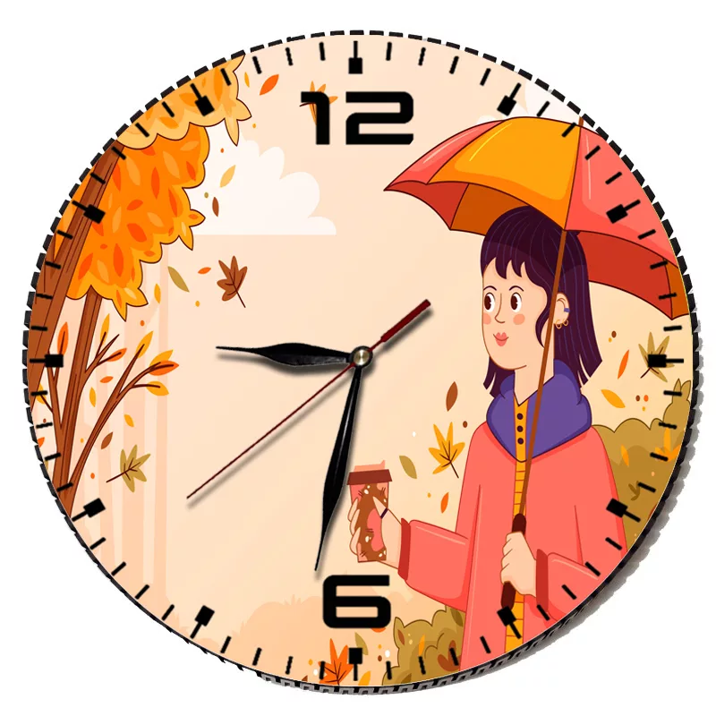 ساعت دیواری مدل پاییز