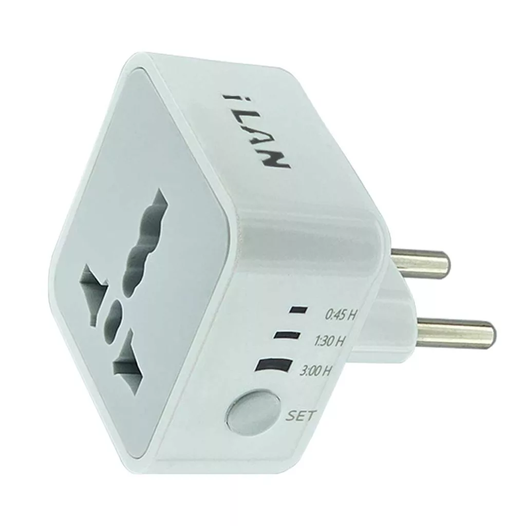 مبدل برق ایلان مدل تایمردار کد iP-01