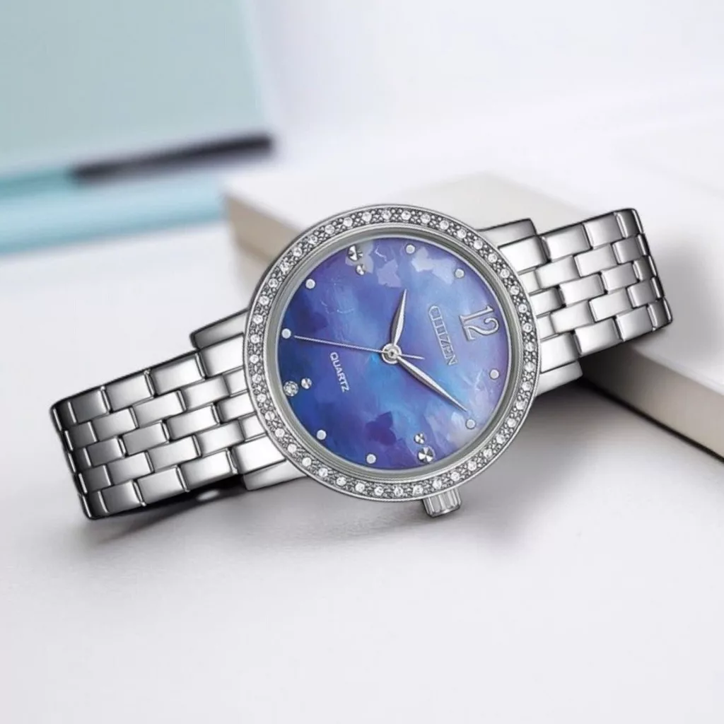 ساعت مچی عقربه‌ای کوارتز زنانه سیتی زن مدل  EN3100‑55N