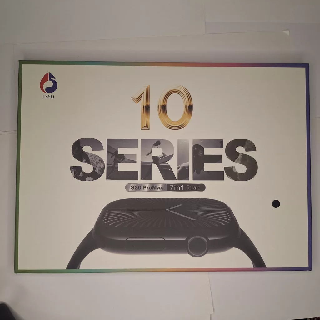 ساعت هوشمند ۴۴ میلیمتری مدل S30 pro با بند سیلیکونی به همراه ۶ بند متنوع