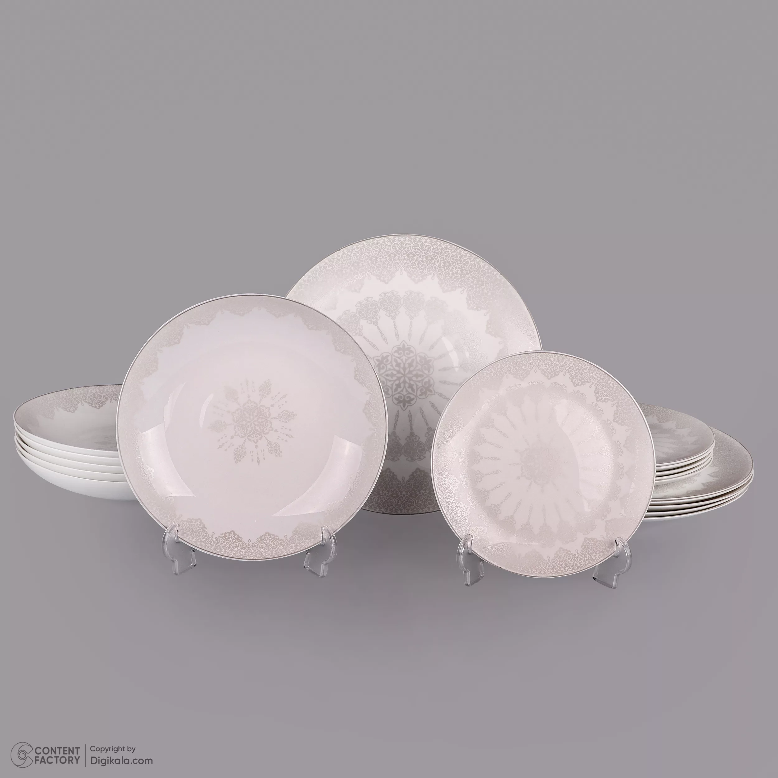 سرویس غذاخوری 18 پارچه 6 نفر شانی مدل  1041