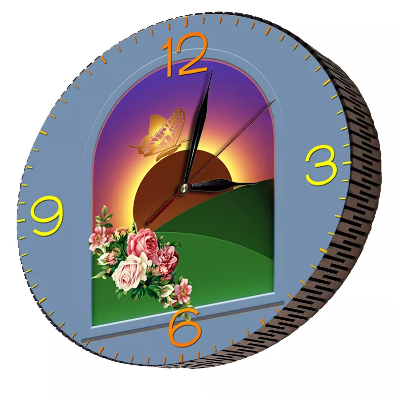 ساعت دیواری مدل طلوع