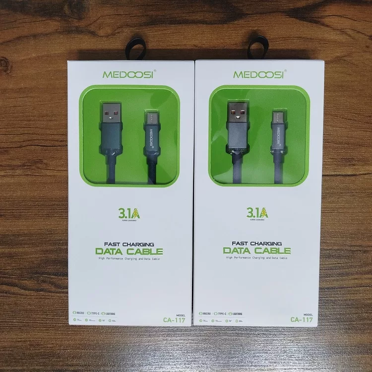 کابل تبدیل USB به USB-C مدوسی مدل CA-117 طول 1 متر