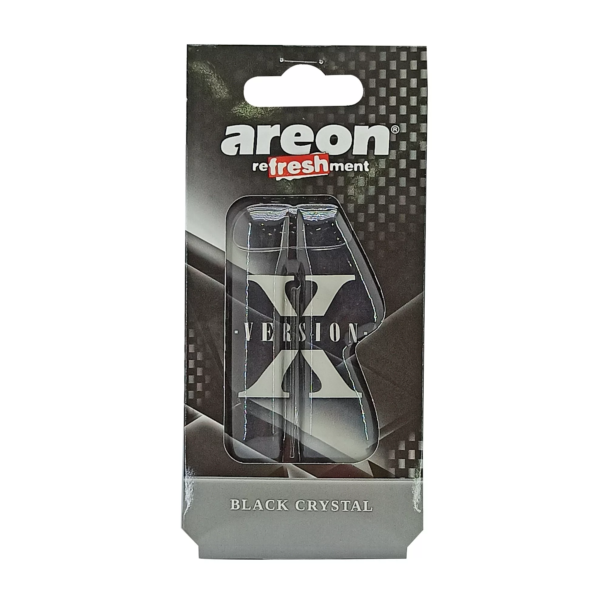 خوشبوکننده خودرو آرئون مدل X رفرشمنت BLACK CRISTAL حجم 8.5 میلی لیتر