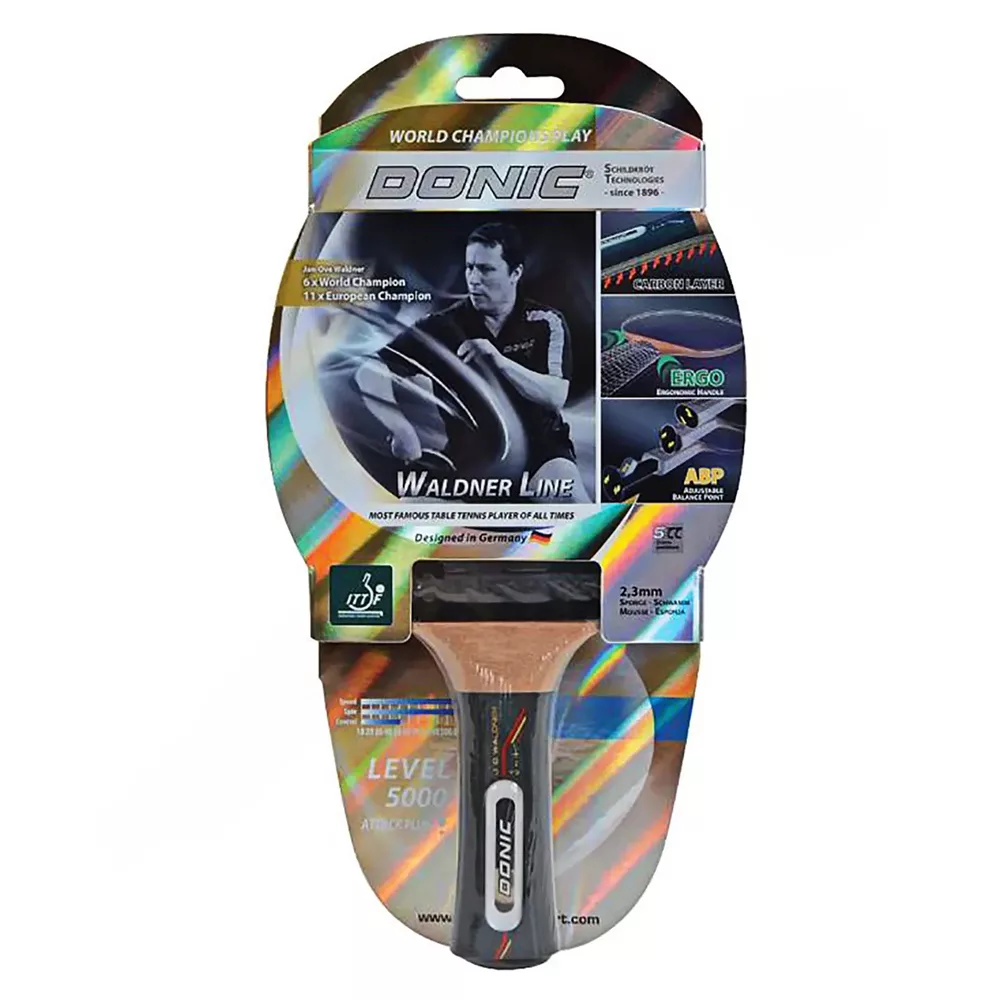 راکت پینگ پنگ دونیک مدل Waldner Line Level 5000
