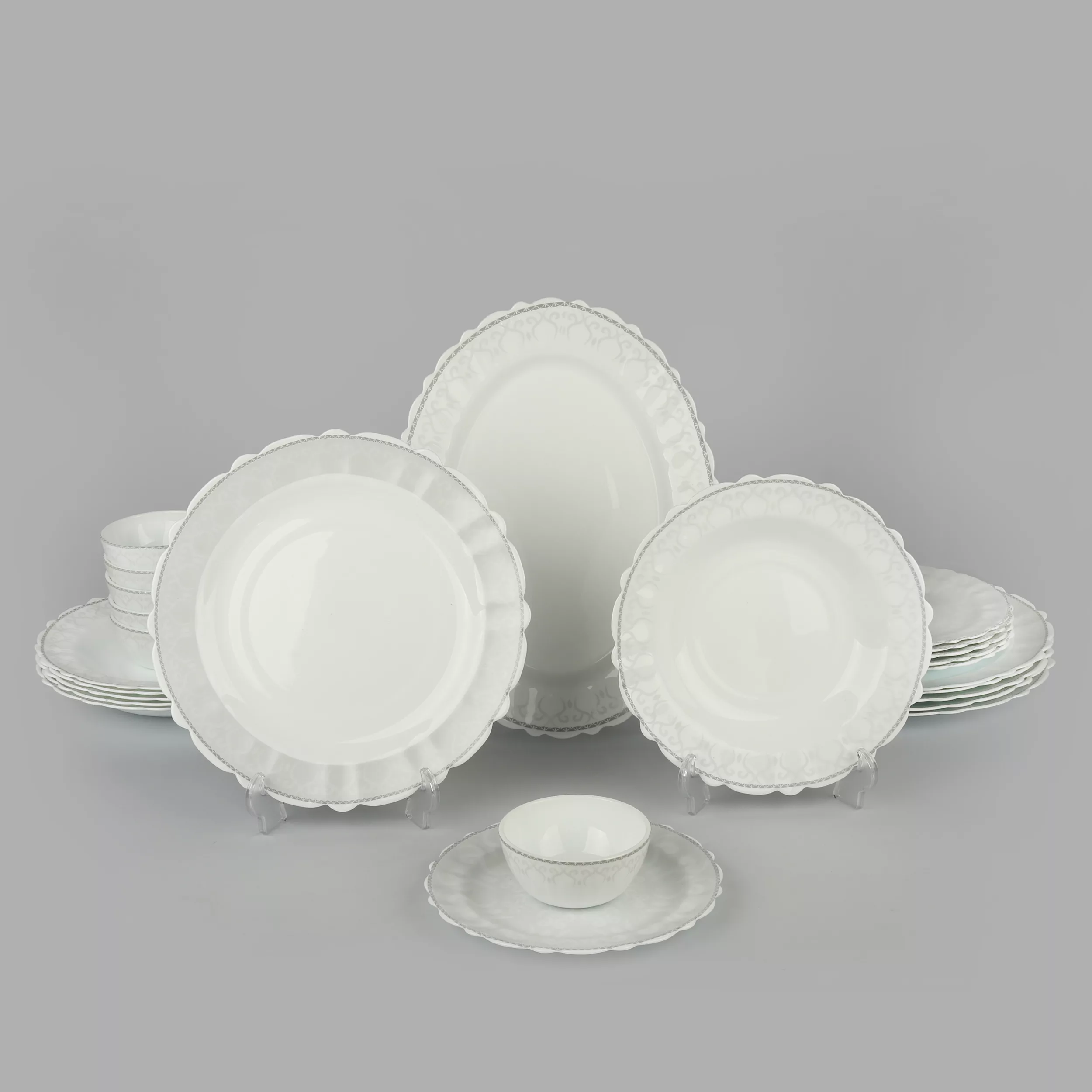 سرویس غذاخوری 25 پارچه 6 نفر مدل مهناز