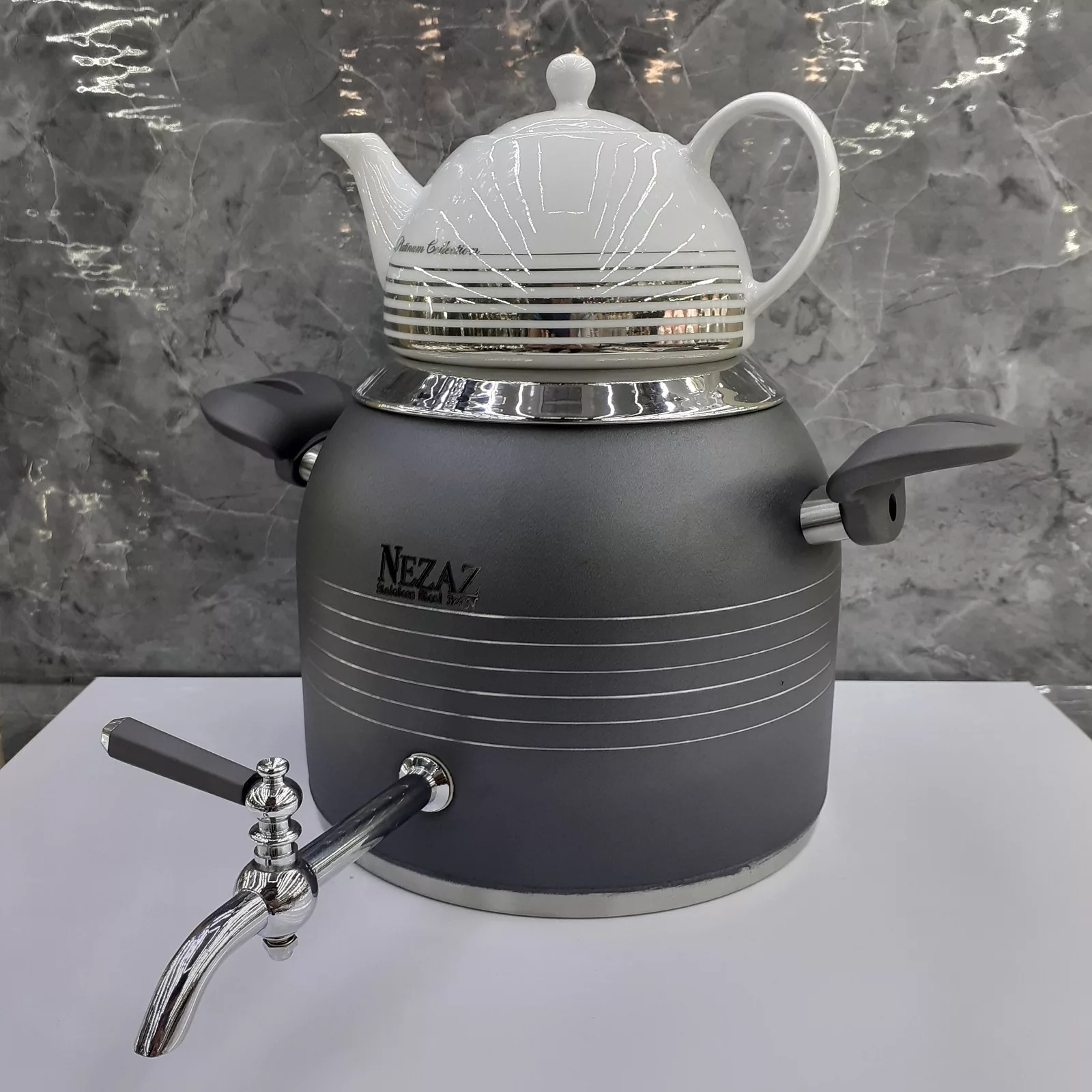 ست کتری و قوری نزاز کد 3031